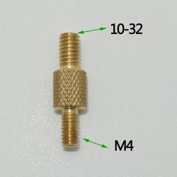 adaptateur double male pour baguette de nettoyage - M4 vers 10-32