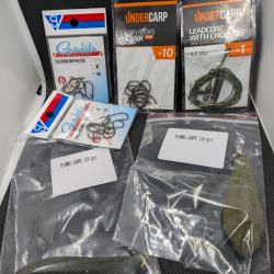 Lot carpe n°3 , plomb+ divers accessoires