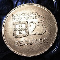 Portugal piece de 25 escudos 1980 ttb+