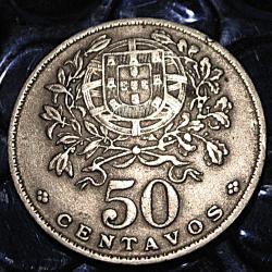 Portugal piece de 50 centavos 1959  ttb+(républica portuguesa)