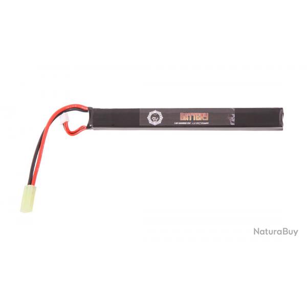 BATTERIE LIPO 7.4V 1400MAH 25C DUEL CODE
