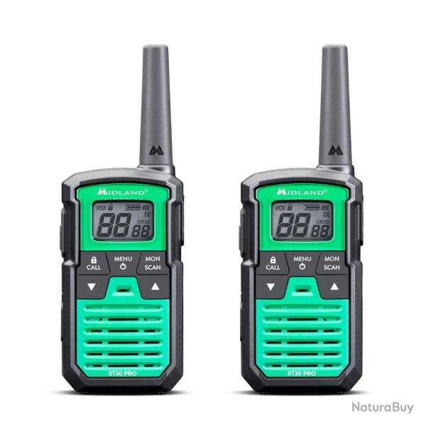 Paire de talkies-walkies XT30 PMR 446 - MIDLAND