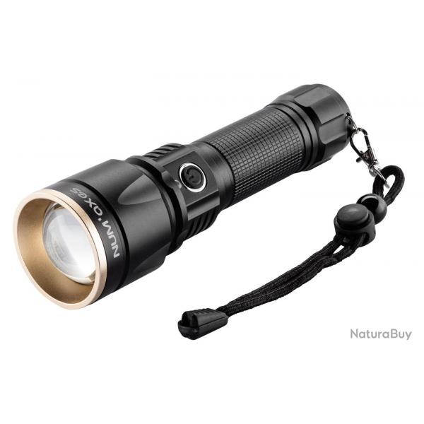 Lampe Tactique rechargeable NUM AXES Led 1000 lumens