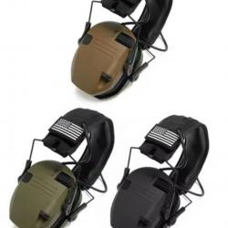 TOP ENCHERE Casque Chasse-Tir  électronique anti-bruit ball-trap 23 db Coloris au choix
