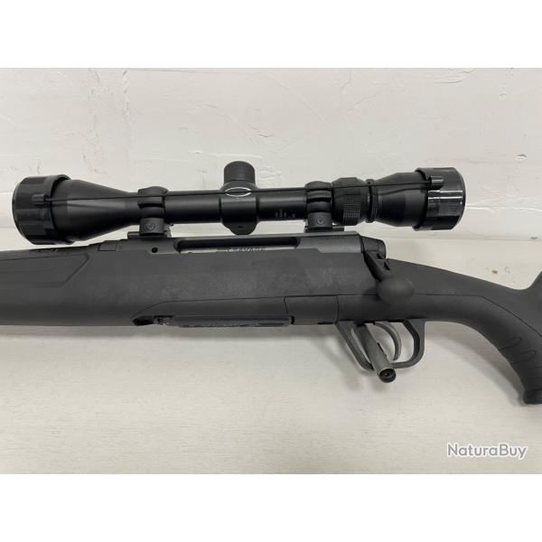 !! Wahoo ! PACK SAVAGE AXIS GAUCHER CALIBRE 308 WIN LUNETTE WEAVER 3-9X40+SILENCIEUX NIELSEN PARADOX