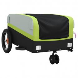 Remorque chariot transport de vélo 30 kg fer vert 02_0044096