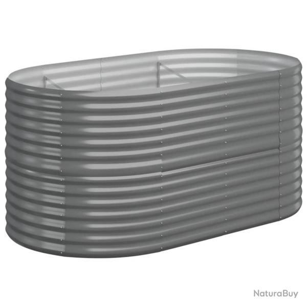 Jardinire bac lit surlev plantes fleurs terrasse jardin de jardin acier enduit de poudre 152 x 8
