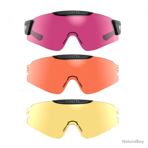 Lunettes Beretta InterMask - Jaune / Magenta / Orange