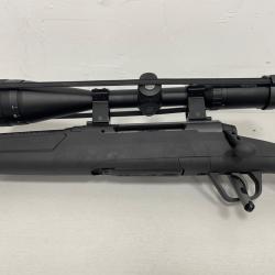 !! Wahoo !! PACK SAVAGE AXIS GAUCHER CALIBRE 308 WIN LUNETTE HAWKE + SILENCEUX NIELSEN PARADOX