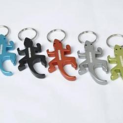 Porte-Clés Décapsuleur Munkees "LÉZARD" - Multicolor