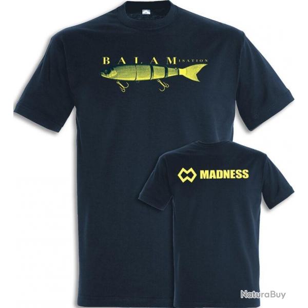 TEE SHIRT BALAMISATION MADNESS NAVY - L