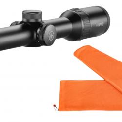KIT - Lunette de battue Hawke Endurance 30 WA 1-4x24 et Housse de fusil polaire