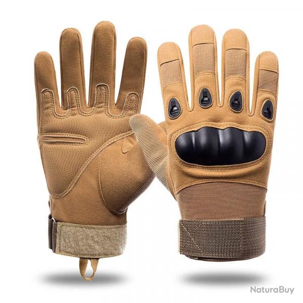 Gants tactiques kaki - LIVRAISON GRATUITE