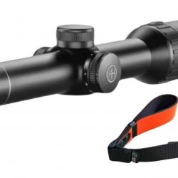 KIT - Lunette de battue Hawke Endurance 30 WA 1-4x24 et Dragonne néoprène