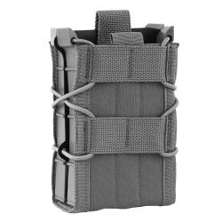 Pochette chargeur double 5,56/7,62 KEEP ACTIVITY - Gris