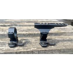 Anneaux de montage de lunette 30 mm Airsoft
