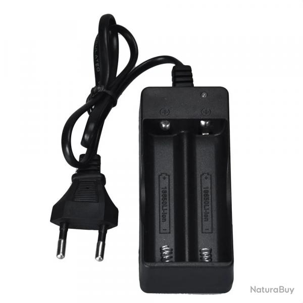 Chargeur double accus 18650