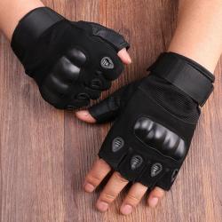 Mitaines tactiques noires - LIVRAISON GRATUITE