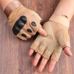 Mitaines tactiques en nylon kaki - LIVRAISON GRATUITE
