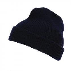 Bonnet en laine Bleu marine