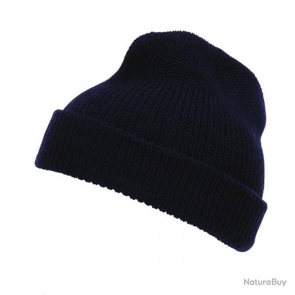 Bonnet en laine Bleu marine