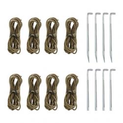 Kit fixation bâche terrain EXPÉDITION 20 pièces