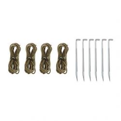 Kit fixation bâche terrain EXPÉDITION 10 pièces