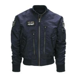 Blouson de pilote F 35 bleu marine