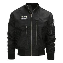 Blouson de pilote F 35 noir