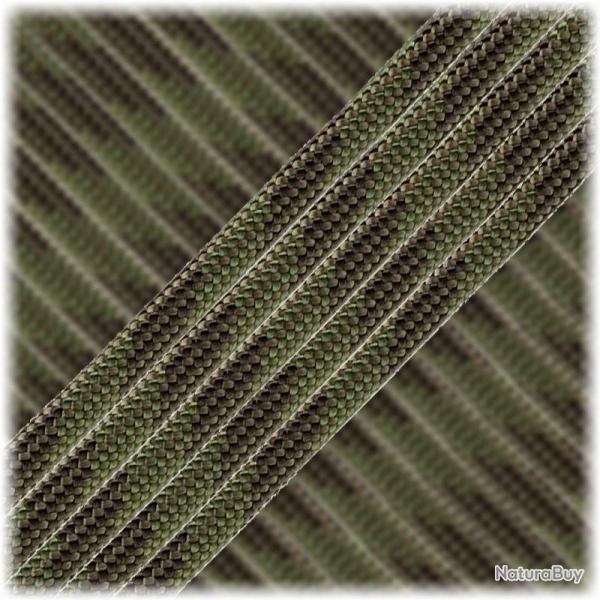 Paracord Type III 550 First Division (10 mtres) Green rifle