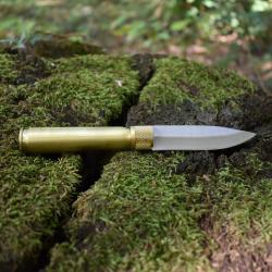 Couteau Sniper 12.7 Lame acier carbone