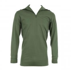Chemise col zip 100 coton