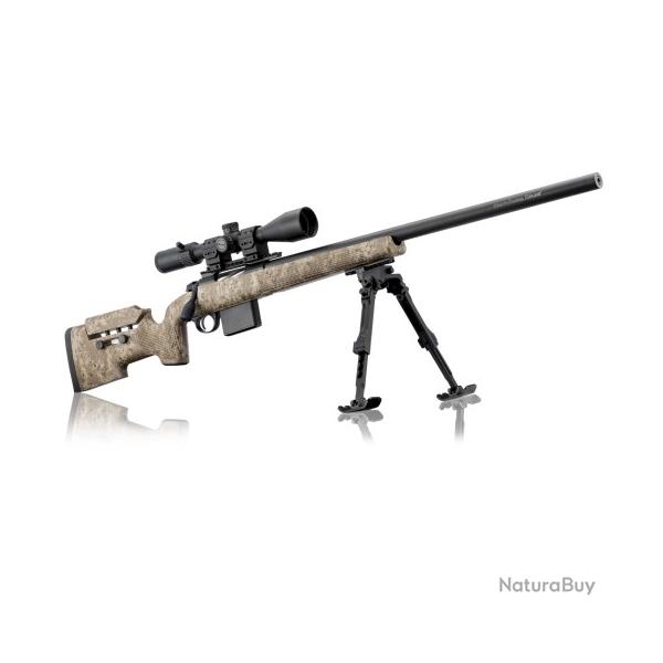 Pack carabine RUBIS tactical cal.308 win digital camo canon mrr 71cm + lunette+ bipied+ frein bouche