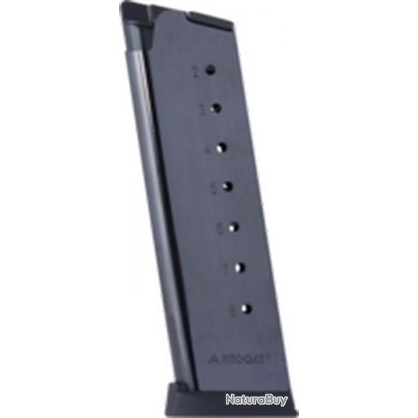 CHARGEUR ACIER MECGAR 8 COUPS CAL.45ACP AVEC TALON POLYMERE - CATEGORIE B