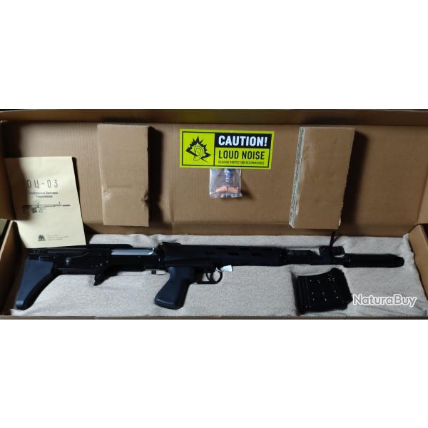Fusil Sniper SVU OTs-03 Gbbr de chez BEAR PAW Production 6mm airsoft