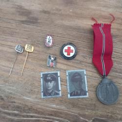 Lot d'objets Allemand WWII 1939-45