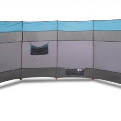 Coupe-vent de camping bleu imperméable 366 x 152 x 152 cm pour protection extérieure