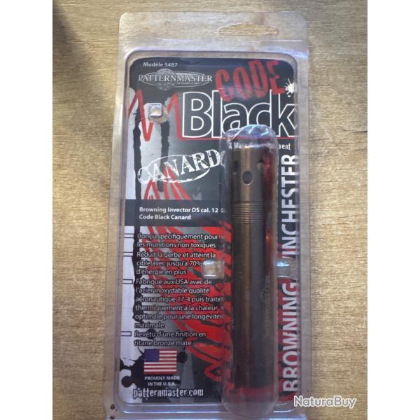 Choke patternmaster code black Duck calibre 12Modle 5487 pour Browning A5, B725, Citori 725
