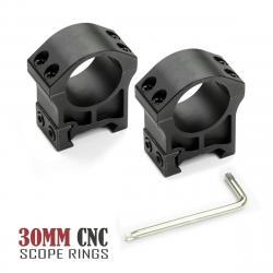 Anneaux DulScope pour lunette de visée moyenne, monture 6061-T6 -**30mm