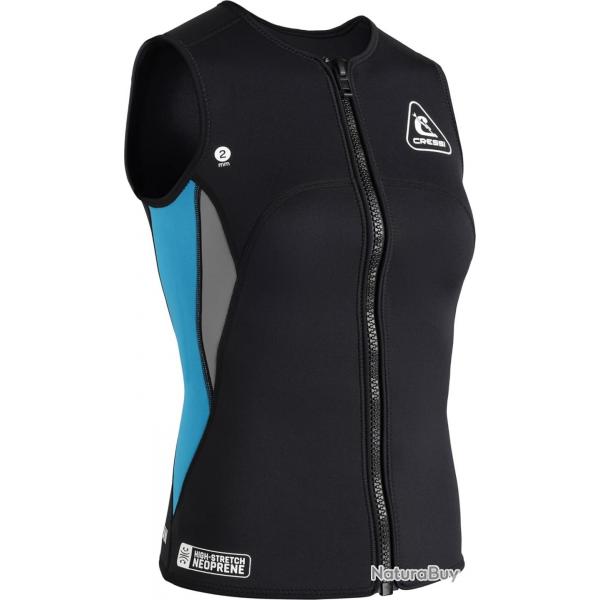 CRESSI Guardian Zipper Veste Gilet en Noprne avec Fermeture clair Femme S