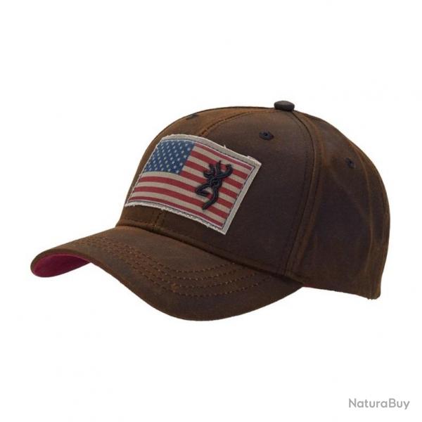 Casquette BROWNING LIBERTY WAX Brune