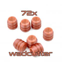 Ogive plastique pour 1858 1851 1860 cal 0.44 Wadcutter 72 x - Précision Sécurité & Performance