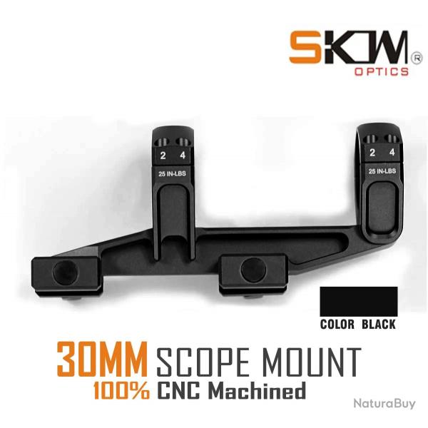 Anneaux de Porte de 30mm  Faible 7075, Montage T6 Adapt  Picatinny CNC - LIVRAISON GRATUITE