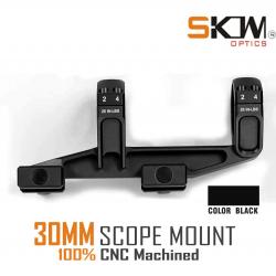 Scope Rings Mount, Low AR15 Figured Mount CNC, 1913 Picatinny R64., 30mm