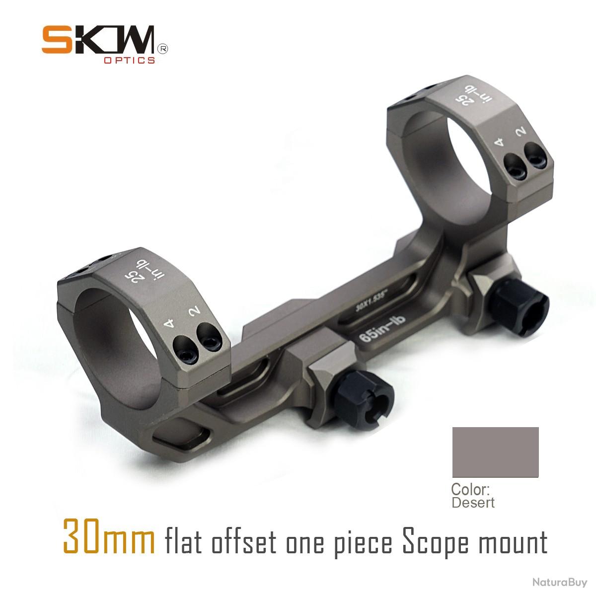 Supports Double Anneau Picatinny 25,4/30 Mm – Montage En Porte-à-faux