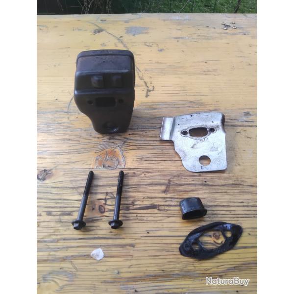 Pot d'chappement trononneuse mac cat 440