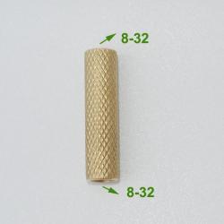 adaptateur double femelle pour baguette de nettoyage - 8-32 vers 8-32