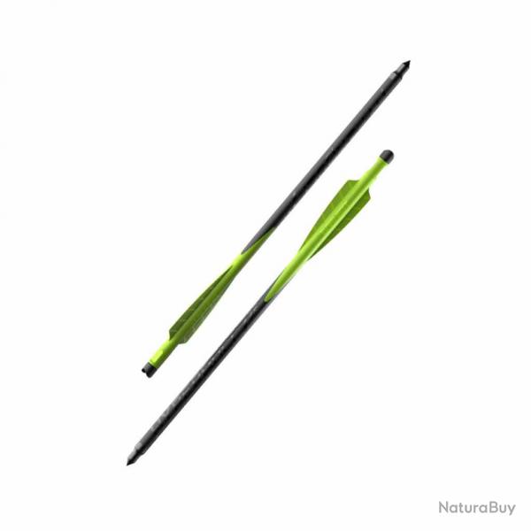 Lot de 12 traits aluminium Barnett Hyperbolt 2 pour arbaltes Demun