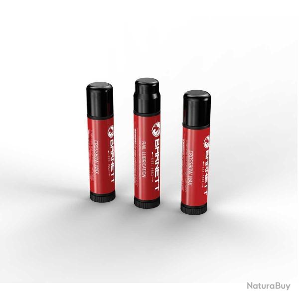 Lot de 3 tubes de cire Barnett pour corde d'arbalte