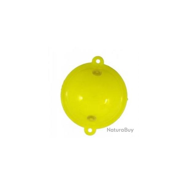 BULDO SPHERIQUE FLUO JAUNE 30MM 15GR PAR 2
